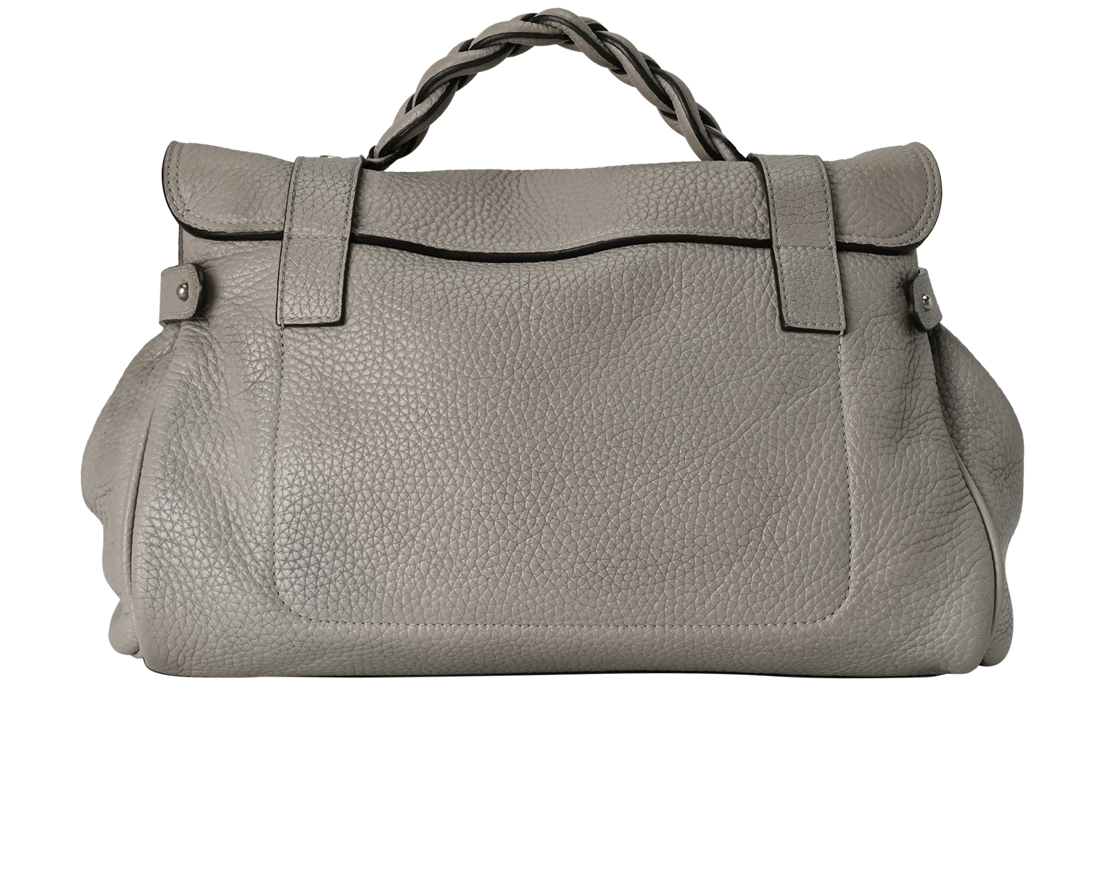 Alexa, &pound;395, Handbags, Grey, Leather, Back view